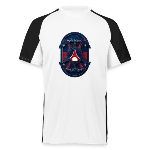 Paris Pride Heritage T Shirt, Soccer Fan Gift - Augusta Sportswear Adult Cutter Jersey