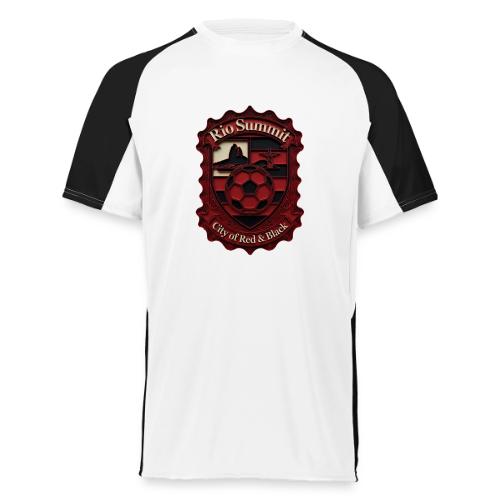 Flamengo Scarlet Summit T-Shirt, Football Gift - Augusta Sportswear Adult Cutter Jersey