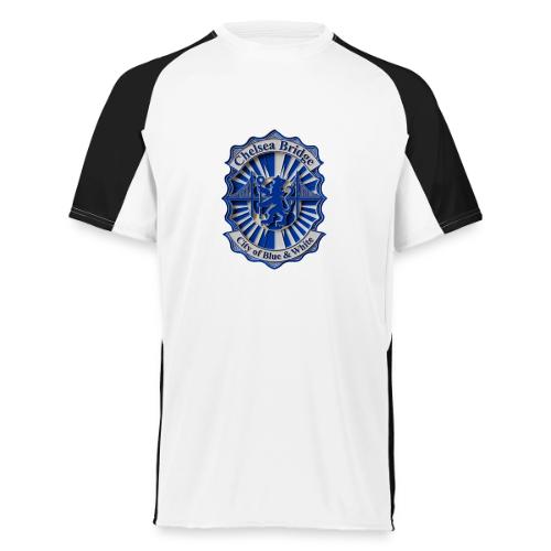 Chelsea Blue Bridge T Shirt, Soccer Fan Gift - Augusta Sportswear Adult Cutter Jersey