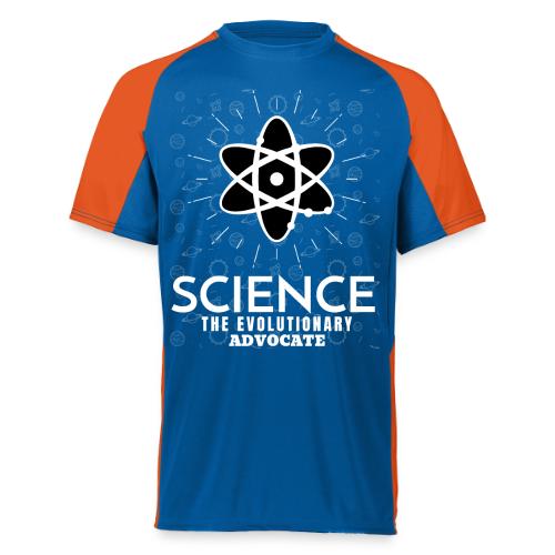 Science The Evolutionary Advocate White Design - Augusta Sportswear Adult Cutter Jersey