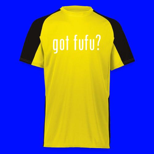 gotfufu-black - Augusta Sportswear Adult Cutter Jersey