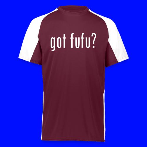 gotfufu-black - Augusta Sportswear Adult Cutter Jersey