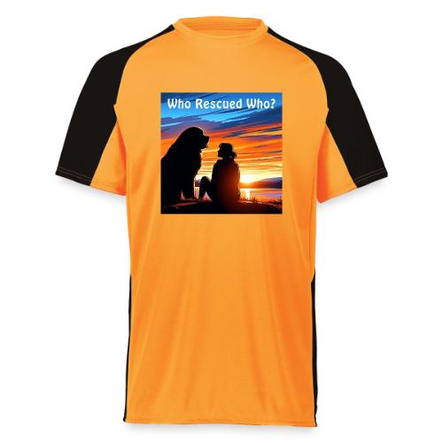 Who Rescued Who - Summer Edition - Augusta Sportswear Adult Cutter Jersey
