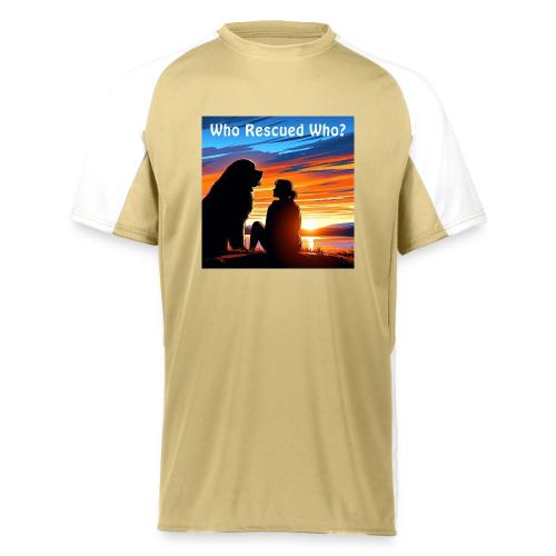 Who Rescued Who - Summer Edition - Augusta Sportswear Adult Cutter Jersey
