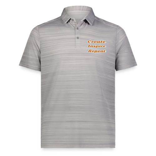 Create, Inspire, Repeat — Artist Life Script - Augusta Sportswear Men's Pursuit Polo