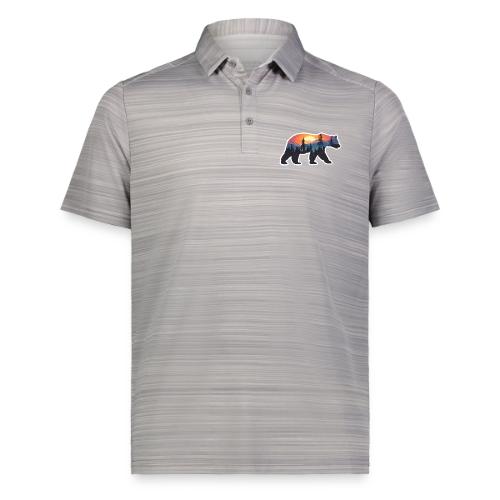 Mountain Spirit Bear - Augusta Sportswear Men's Pursuit Polo