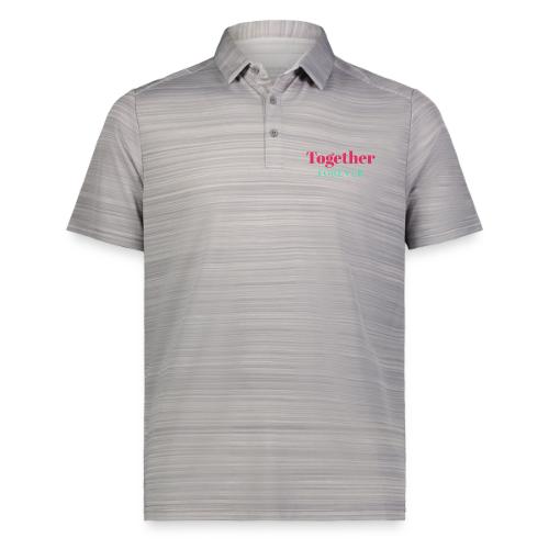 Together Forever Love Quote Design - Augusta Sportswear Men's Pursuit Polo