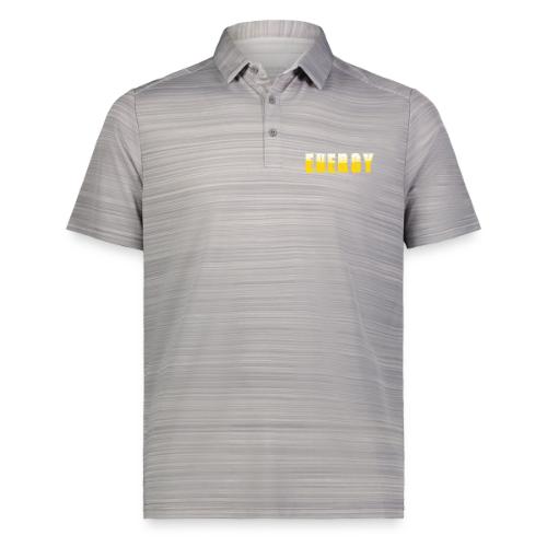 ENERGY Electric Yellow Power Word Design - Augusta Sportswear Men's Pursuit Polo