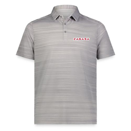 Canada, red letters on white background - Augusta Sportswear Men's Pursuit Polo