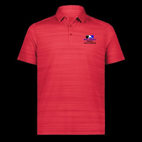 RCM MMA & BOXING Blue Logo - Augusta Sportswear Men's Pursuit Polo