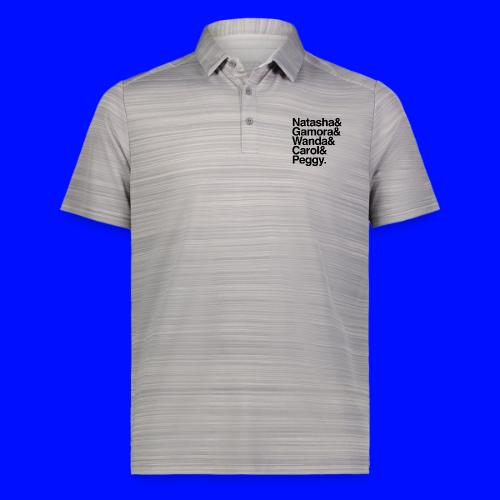 Marvel Characters T-Shirt - Augusta Sportswear Men's Pursuit Polo