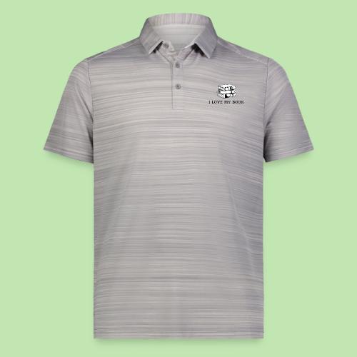 I love my book t-shirt - Augusta Sportswear Men's Pursuit Polo