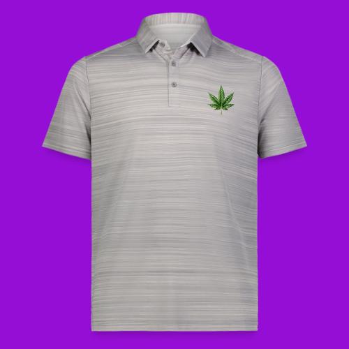 Cannabis Leaf - Augusta Sportswear Men's Pursuit Polo
