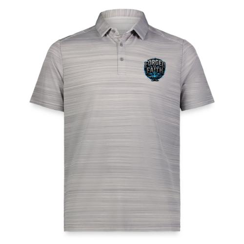 Forged By Faith Cyan Design - Augusta Sportswear Men's Pursuit Polo