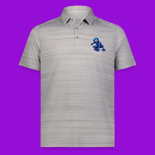 Blue Alien Crouch - Augusta Sportswear Men's Pursuit Polo