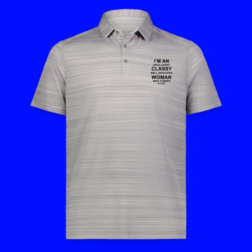 I'm an Intelligent classy well-educated woman who - Augusta Sportswear Men's Pursuit Polo