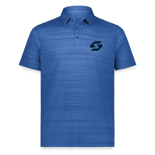 black snap logo - Augusta Sportswear Men's Pursuit Polo