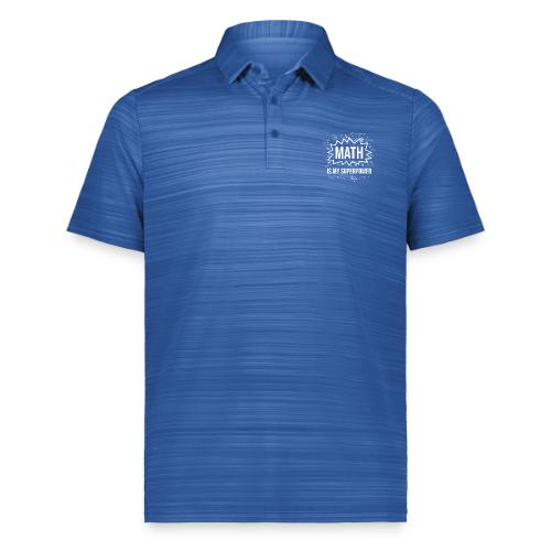 Math is my Superpower - Augusta Sportswear Men's Pursuit Polo
