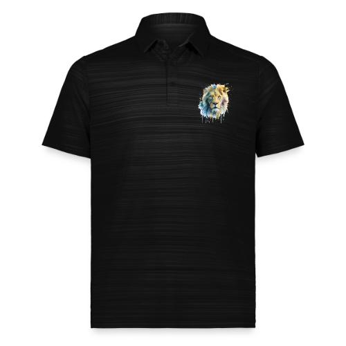 Splash-Art Lion Face - Augusta Sportswear Men's Pursuit Polo