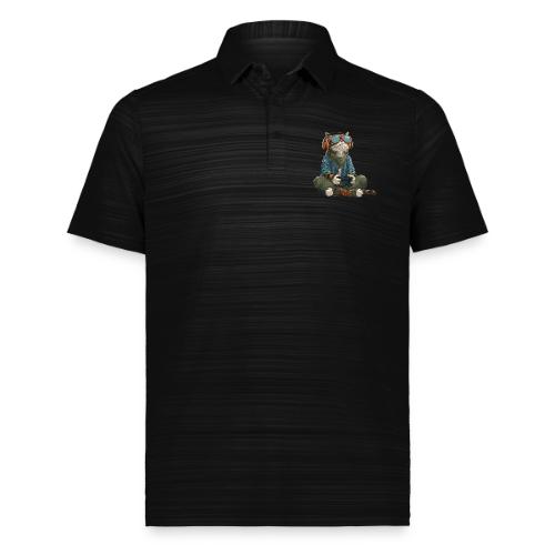 Cat: Purrfect Player - Augusta Sportswear Men's Pursuit Polo