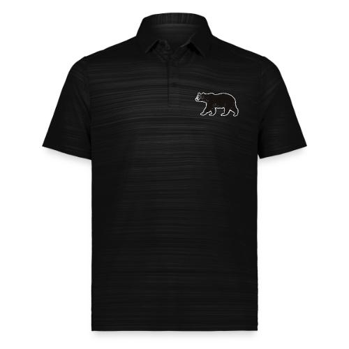Midnight Black Bear - Augusta Sportswear Men's Pursuit Polo