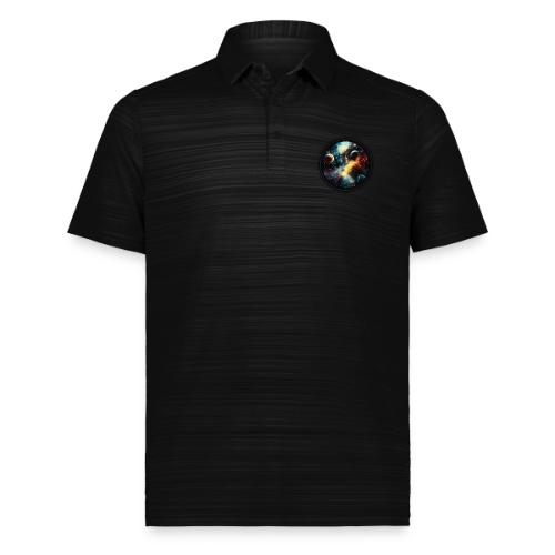 Painted Cosmos of Planets - Augusta Sportswear Men's Pursuit Polo