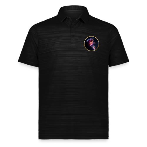 Neon Basketball Player - Augusta Sportswear Men's Pursuit Polo