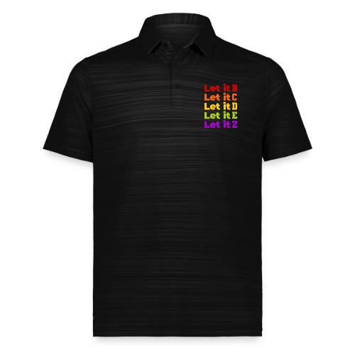 Let It Be Alphabetical - Augusta Sportswear Men's Pursuit Polo