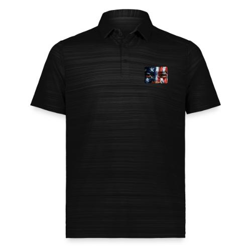 USA: Three Panels of Pride - Augusta Sportswear Men's Pursuit Polo