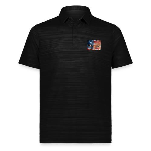 USA: Eyes of the Flag - Augusta Sportswear Men's Pursuit Polo