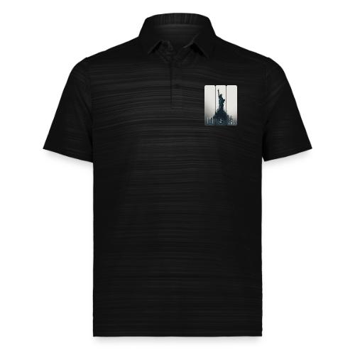 USA: Liberty Rising Over Manhattan - Augusta Sportswear Men's Pursuit Polo