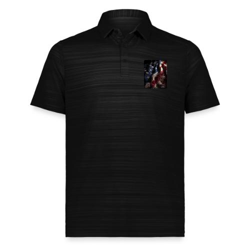 USA: Worn Stars and Stripes - Augusta Sportswear Men's Pursuit Polo