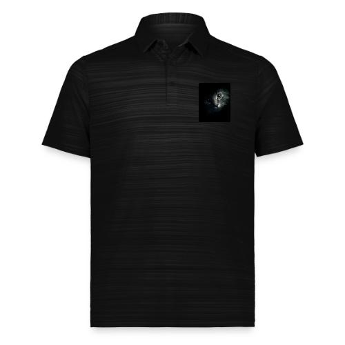 Cat Face in Shadow Close-Up Design - Augusta Sportswear Men's Pursuit Polo