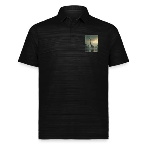 Brachiosaurus Misty Lake Design - Augusta Sportswear Men's Pursuit Polo