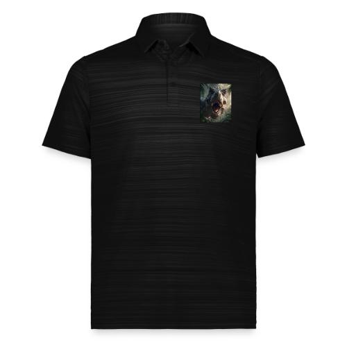 T Rex Jungle Roar Design - Augusta Sportswear Men's Pursuit Polo