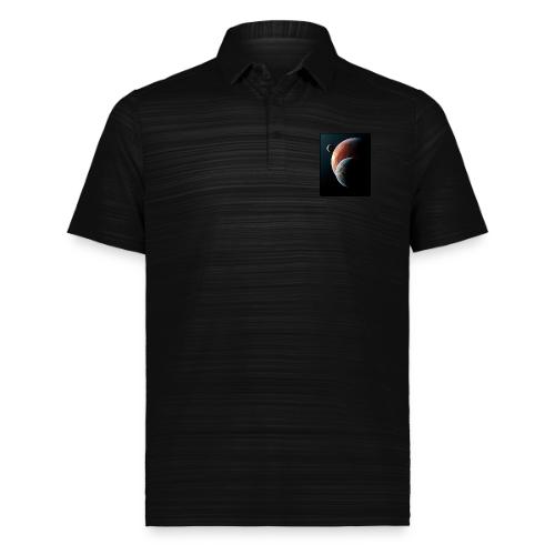Three Planets Deep Space Design - Augusta Sportswear Men's Pursuit Polo
