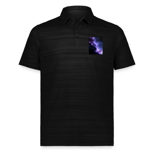 Purple Nebula Space Design - Augusta Sportswear Men's Pursuit Polo