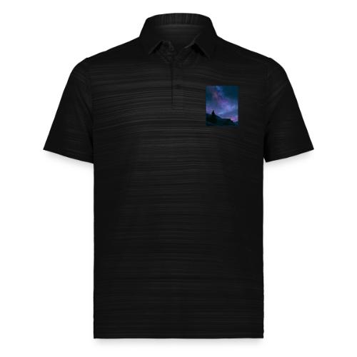 Stargazer Nebula Night Sky Art - Augusta Sportswear Men's Pursuit Polo