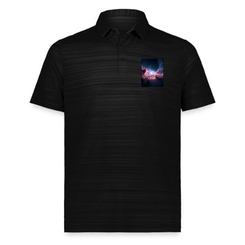 Radiant Cosmic Nebula Artwork - Augusta Sportswear Men's Pursuit Polo