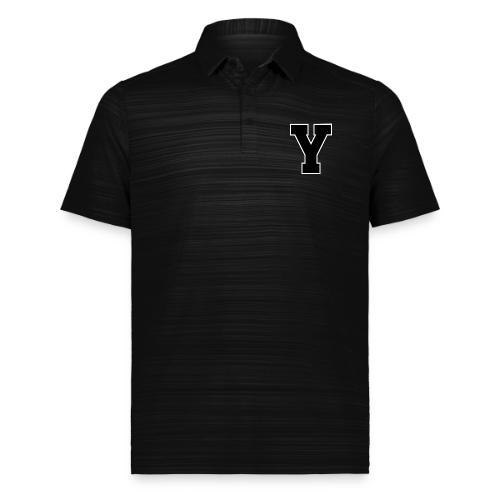 Varsity Letter Y Collegiate Alphabet Art - Augusta Sportswear Men's Pursuit Polo