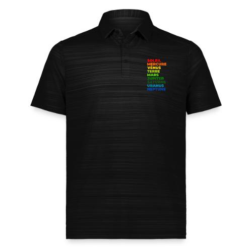 Solar System in Color - Augusta Sportswear Men's Pursuit Polo