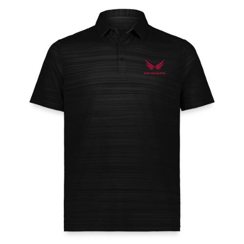 Red Born Wonderful Logo - Augusta Sportswear Men's Pursuit Polo