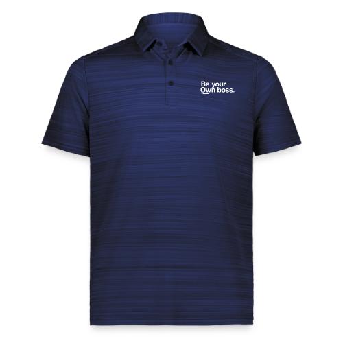 Be Your Own Boss White - Augusta Sportswear Men's Pursuit Polo