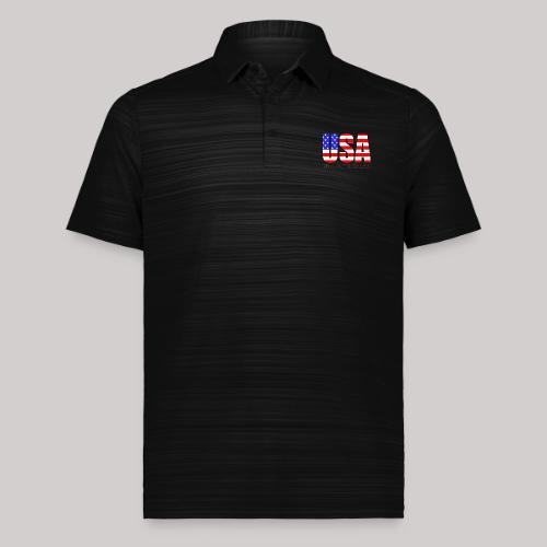 USA Home Of The Brave - Augusta Sportswear Men's Pursuit Polo