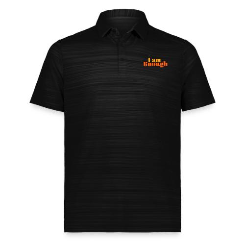 I Am Enough – Self-Love Affirmation Typography - Augusta Sportswear Men's Pursuit Polo