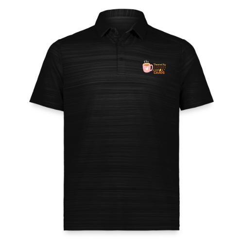 Powered by Coffee and Chaos - Augusta Sportswear Men's Pursuit Polo