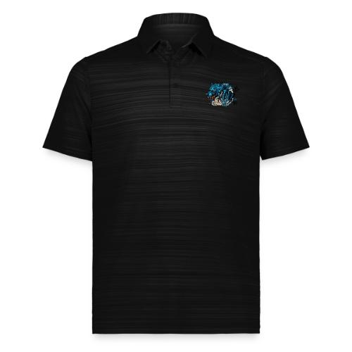 Blue Wolf Graffiti Street Art - Augusta Sportswear Men's Pursuit Polo