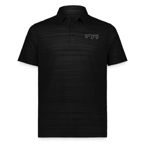 Minimalist Hanging Cats Line Art - Cute Kittens - Augusta Sportswear Men's Pursuit Polo