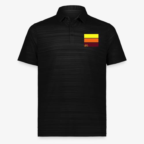 tricolor with bicycle - Augusta Sportswear Men's Pursuit Polo