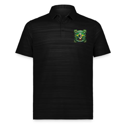 Brazil Jaguar Glory T-Shirt, Flag Pride Badge Gift - Augusta Sportswear Men's Pursuit Polo
